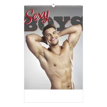 Falinaptár TOPTIMER T092 340x485mm álló Sexy Boys 2027
