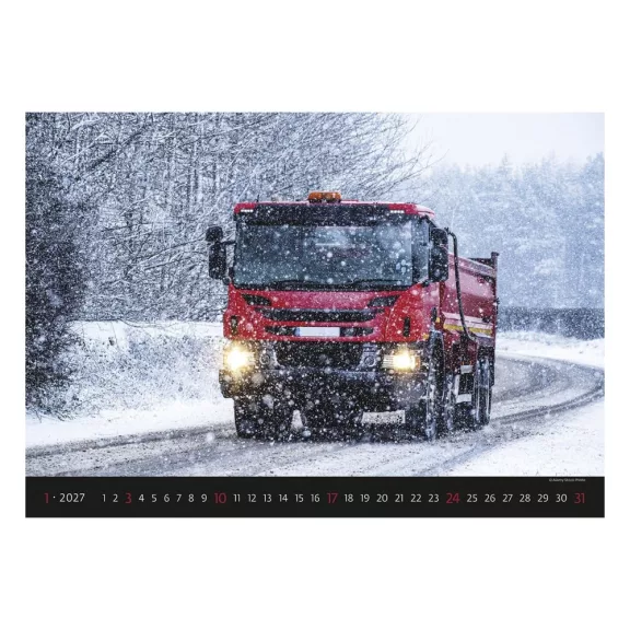 Falinaptár TOPTIMER T092 450x315mm fekvő Trucks 2027 Falinaptár TOPTIMER T092 450x315mm fekvő Trucks 2027