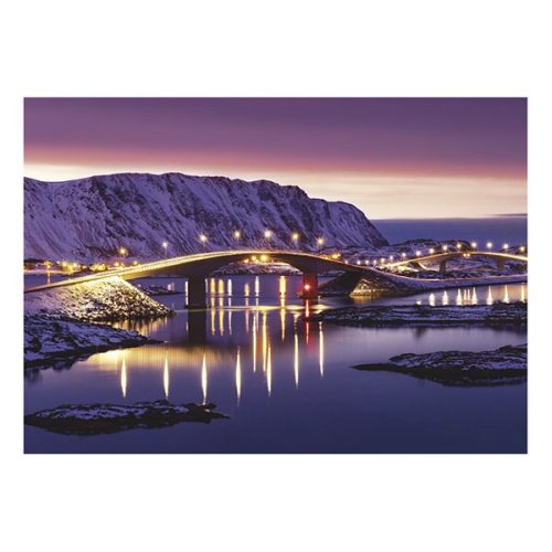 Falinaptár TOPTIMER T092 450x315mm fekvő Bridges 2026.