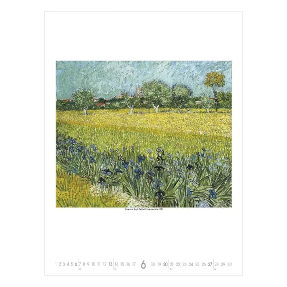 Falinaptár TOPTIMER T096 420x560mm álló Vincent Van Gogh 2027 Falinaptár TOPTIMER T096 420x560mm álló Vincent Van Gogh 2027