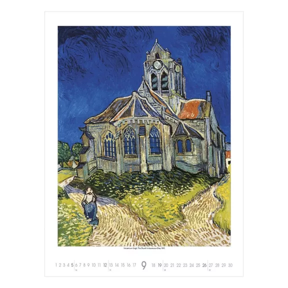 Falinaptár TOPTIMER T096 420x560mm álló Vincent Van Gogh 2027 Falinaptár TOPTIMER T096 420x560mm álló Vincent Van Gogh 2027