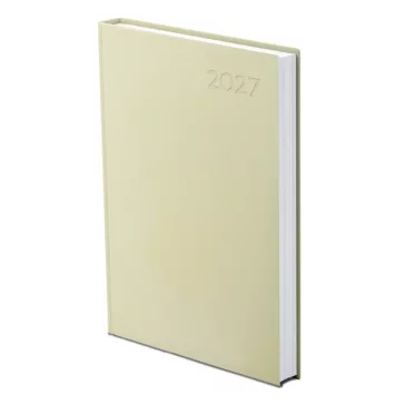 Határidőnapló VECTRALINE B/5 heti bézs műbőr 2027