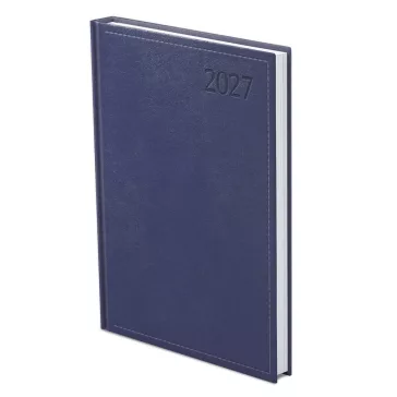   Határidőnapló TOPTIMER Traditional T022 B/6 napi fehér lapos kék 2027