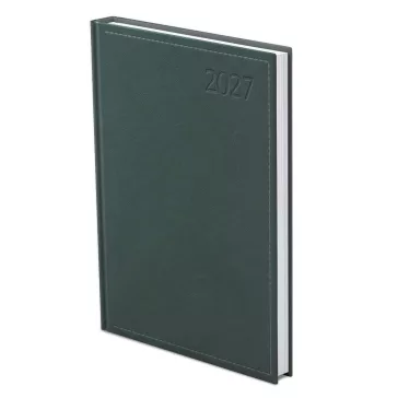   Határidőnapló TOPTIMER Traditional T022 B/6 napi fehér lapos zöld 2027
