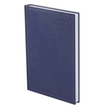   Határidőnapló TOPTIMER Traditional T012 B/6 heti fehér lapos kék 2027