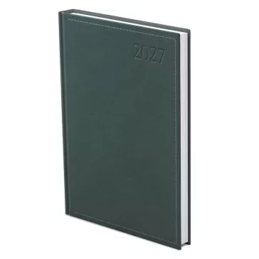   Határidőnapló TOPTIMER Traditional T011 B/5 heti fehér lapos zöld 2027