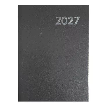 Határidőnapló ALISCA A/4 heti fehér lapos szürke 2027