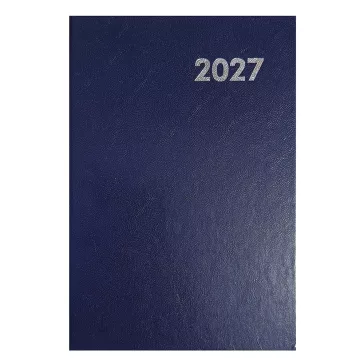 Határidőnapló ALISCA B/6 heti fehér lapos kék 2027