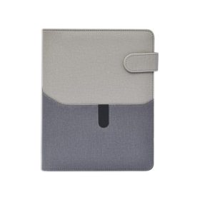   Gyűrűs kalendárium SATURNUS L229 sárga lapos szürke-szürke műbőr 2026.