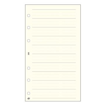   Gyűrűs kalendárium betét SATURNUS S320 telefon bianco sárga lapos