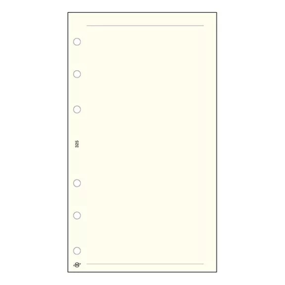 Gyűrűs kalendárium betét SATURNUS M325 sima jegyzetlap sárga lapos Gyűrűs kalendárium betét SATURNUS M325 sima jegyzetlap sárga lapos