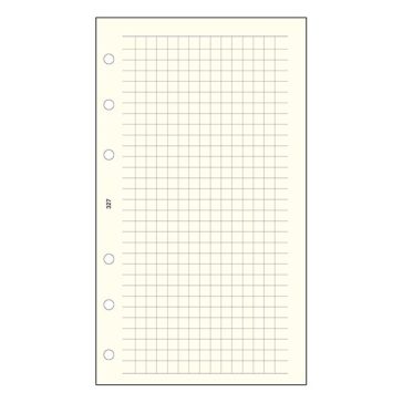   Gyűrűs kalendárium betét SATURNUS L327 négyzethálós jegyzetlap sárga lapos