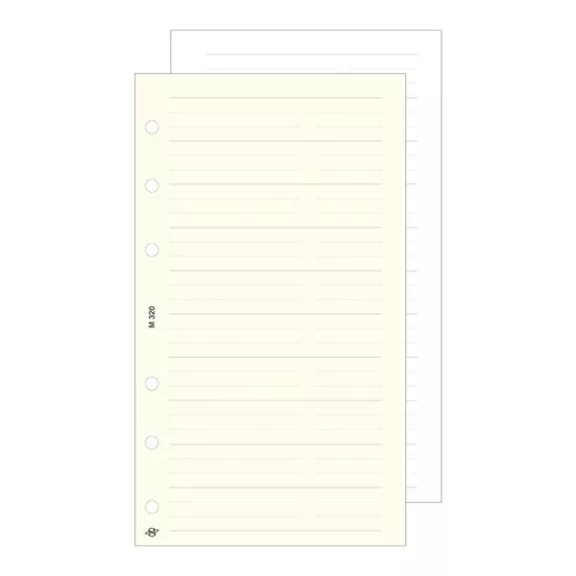 Gyűrűs kalendárium betét SATURNUS S320/F telefon bianco fehér lapos Gyűrűs kalendárium betét SATURNUS S320/F telefon bianco fehér lapos