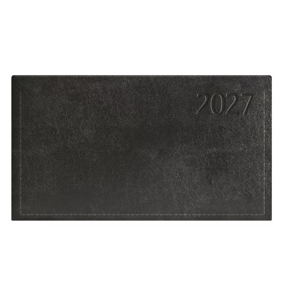 Zsebnaptár TOPTIMER Traditional T030 fekvő fehér lapos fekete 2027 Zsebnaptár TOPTIMER Traditional T030 fekvő fehér lapos fekete 2027