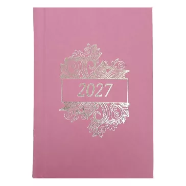   Zsebnaptár ALISCA Liv 2 napos álló fehér lapos vegyes 2027