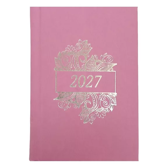 Zsebnaptár ALISCA Liv 2 napos álló fehér lapos vegyes 2027 Zsebnaptár ALISCA Liv 2 napos álló fehér lapos vegyes 2027