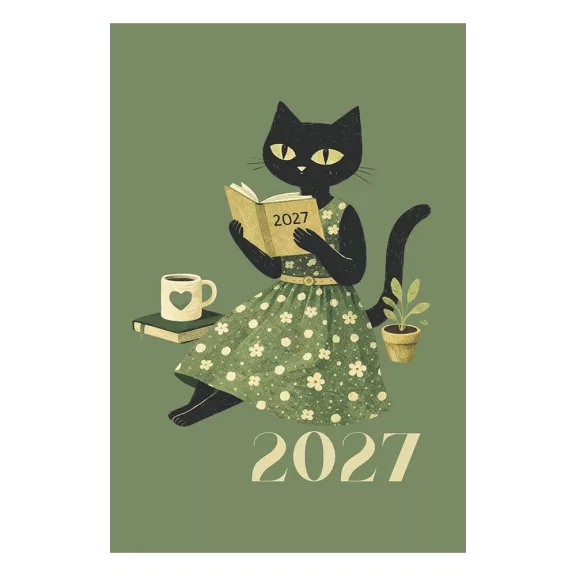 Zsebnaptár ALISCA 7 napos álló fehér lapos papírborítás vegyes 2027 Zsebnaptár ALISCA 7 napos álló fehér lapos papírborítás vegyes 2027