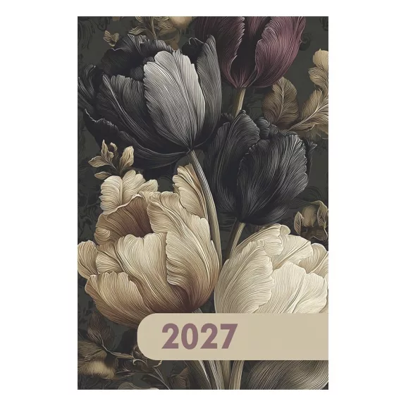 Zsebnaptár ALISCA 7 napos álló fehér lapos papírborítás vegyes 2027 Zsebnaptár ALISCA 7 napos álló fehér lapos papírborítás vegyes 2027