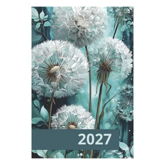 Zsebnaptár ALISCA 7 napos álló fehér lapos papírborítás vegyes 2027 Zsebnaptár ALISCA 7 napos álló fehér lapos papírborítás vegyes 2027