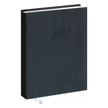   Zsebnaptár REALSYSTEM 2 Day B/6 kétnapos álló fehér lapos Zöld 2027