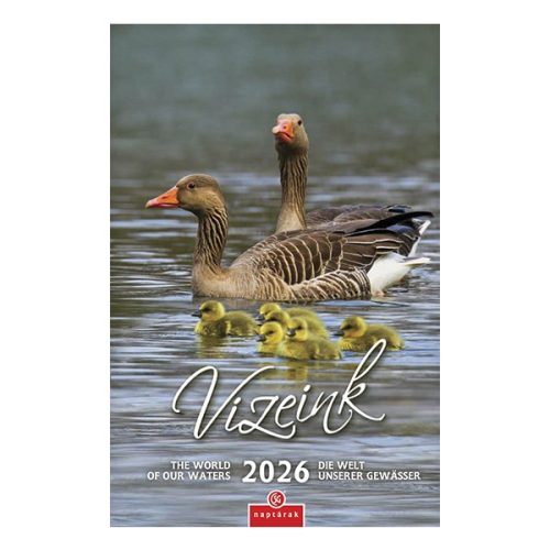 Falinaptár CSG 210x320mm álló Vizeink világa 2026.