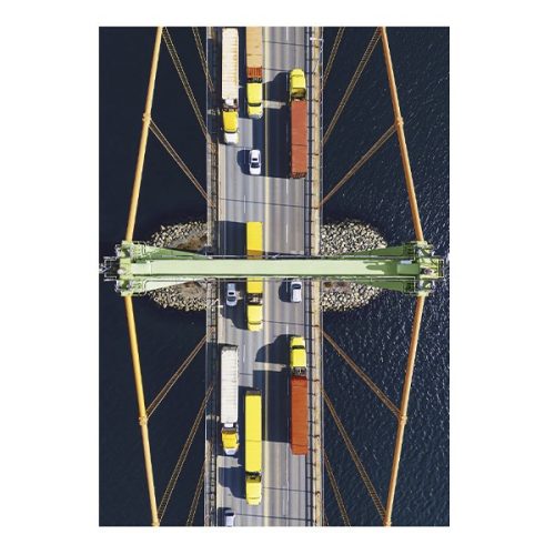 Falinaptár TOPTIMER T092 315x450mm álló World From Above 2026.