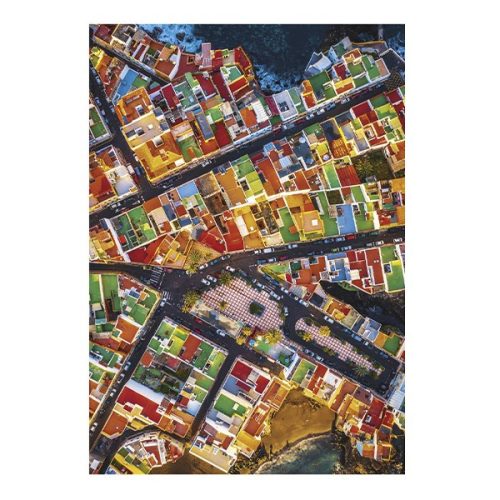 Falinaptár TOPTIMER T092 315x450mm álló World From Above 2026.