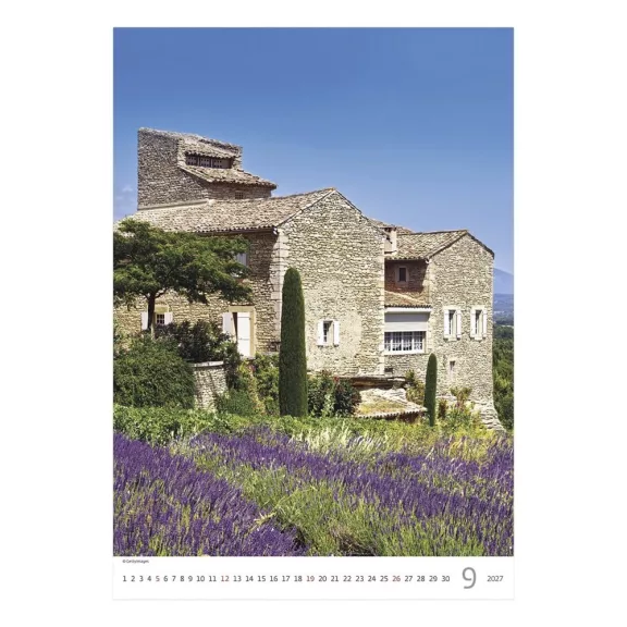 Falinaptár TOPTIMER T092 315x450mm álló Provence 2027 Falinaptár TOPTIMER T092 315x450mm álló Provence 2027