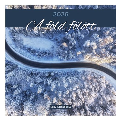 Falinaptár LIZZY CARD 300x600mm álló A Föld fölött drón felvételek 2026.