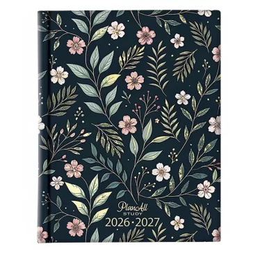   Diák zsebkönyv PLANALL B/6 heti mini 112x140mm 2026-2027 Lovely