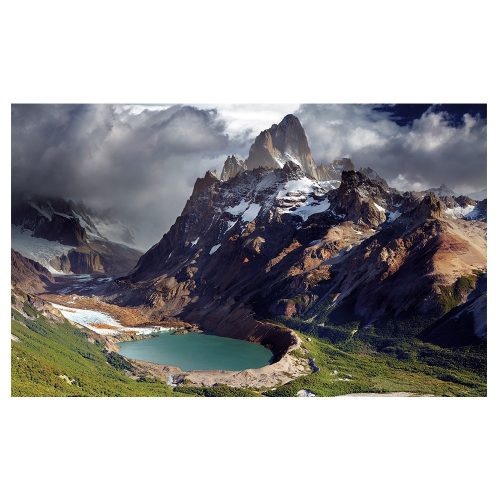 Falinaptár REALSYSTEM 460x320mm fekvő Hegyek 2026.