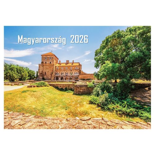 Falinaptár REALSYSTEM 460x320mm fekvő Magyarország 2026.