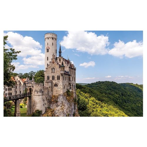 Falinaptár REALSYSTEM 460x320mm fekvő Várak kastélyok 2026.