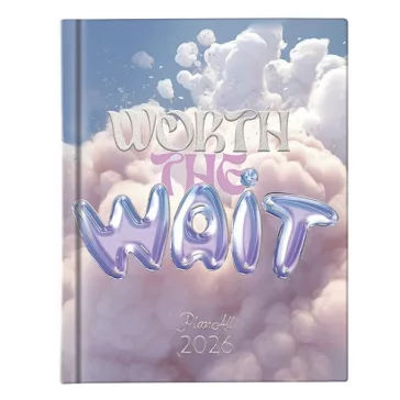   Határidőnapló PLANALL Mini A/6 heti keményfedelű aranyozott Wait 2026.