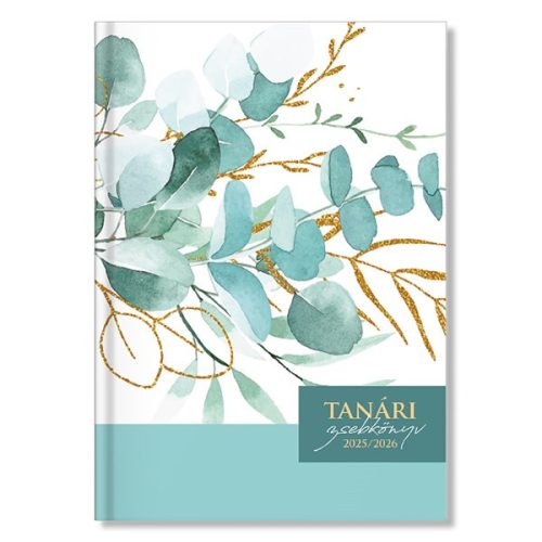 Tanári zsebkönyv PD CALENDAR papírborító A/5 Azur 2025-2026