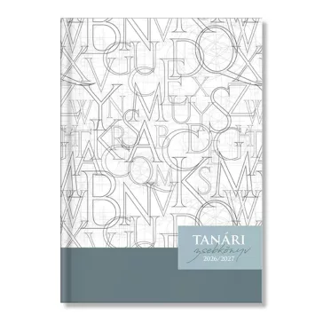   Tanári zsebkönyv PD CALENDAR papírborító A/5 Letters 2026-2027