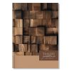 Tanári zsebkönyv PD CALENDAR papírborító A/5 Wood 2025-2026