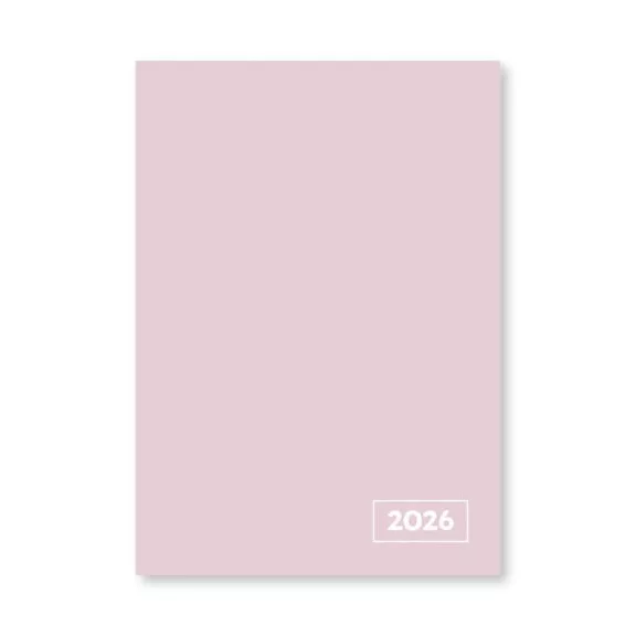 Zsebnaptár VECTRALINE A/7 álló fehér lapos vegyes mintás 2026.