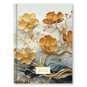   Határidőnapló VECTRALINE Spirit Sp-05 B/6 napi fehér lapos 2026.