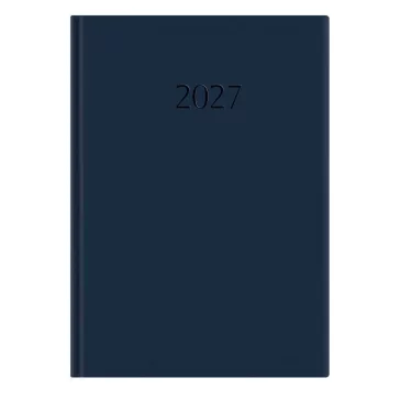   Határidőnapló TOPTIMER Wide W024 A/4 napi fehér lapos kék 2027