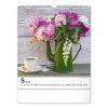 Falinaptár REALSYSTEM 300x340mm álló Flowers 2026.