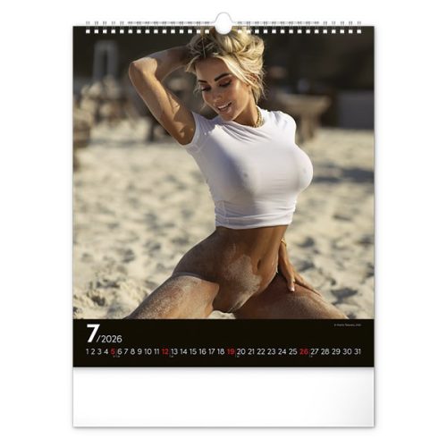 Falinaptár REALSYSTEM 300x340mm álló Girls 2026.