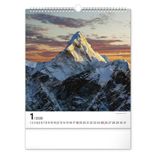 Falinaptár REALSYSTEM 300x340mm álló Inspiration 2026.