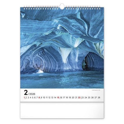 Falinaptár REALSYSTEM 300x340mm álló Inspiration 2026.