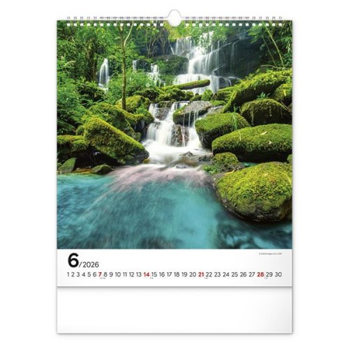 Falinaptár REALSYSTEM 300x340mm álló Inspiration 2026.