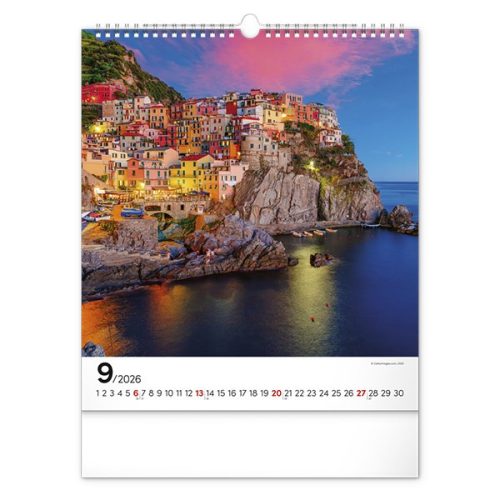 Falinaptár REALSYSTEM 300x340mm álló Inspiration 2026.