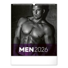 Falinaptár REALSYSTEM 300x340mm álló Men 2026.