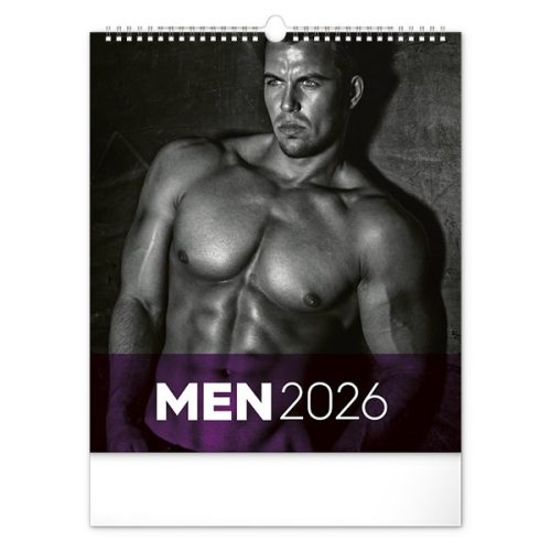 Falinaptár REALSYSTEM 300x340mm álló Men 2026.