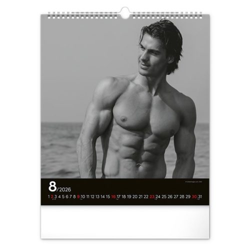 Falinaptár REALSYSTEM 300x340mm álló Men 2026.