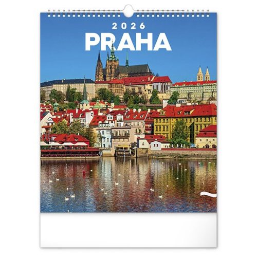 Falinaptár REALSYSTEM 300x340mm álló Prague 2026.